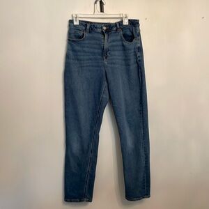 American Eagle Outfitters High Rise Mom Jeans - Blue